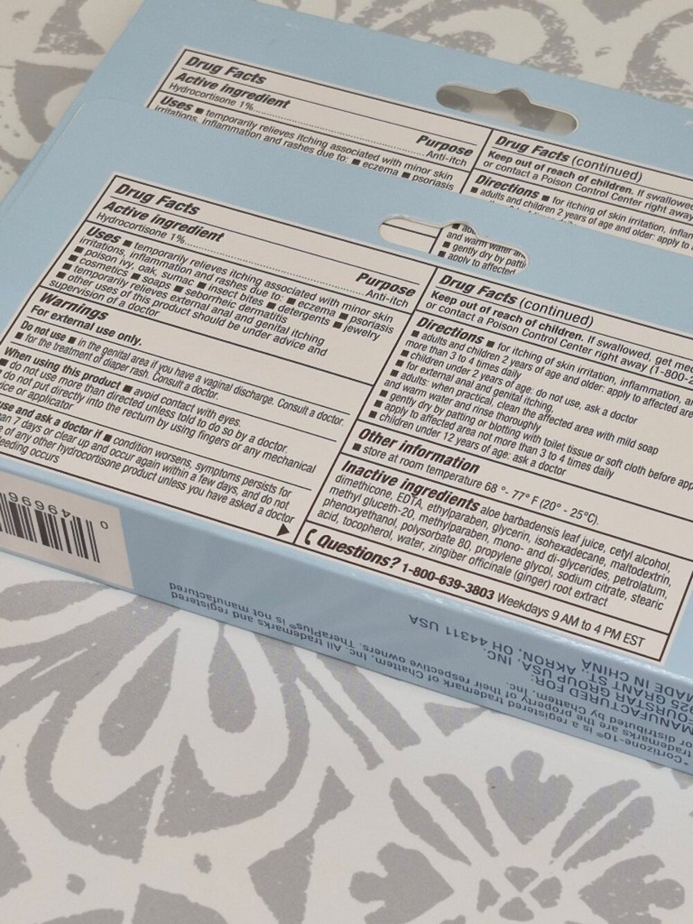 Thera Plus - Eczema Cream Soothing Relief & Intensive Healing 4 Boxes - Picture 3 of 4